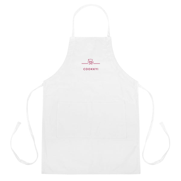 AUTHENTIK Tablier Brodé Rose